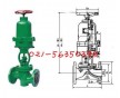 白湖J6B41J-10 耐腐蝕氣動(dòng)襯膠截止閥