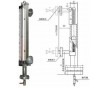 海南頂裝磁翻板液位計，廠家選型報價